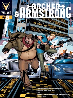 cover image of ﻿Archer & Armstrong (2012), Issue 8
